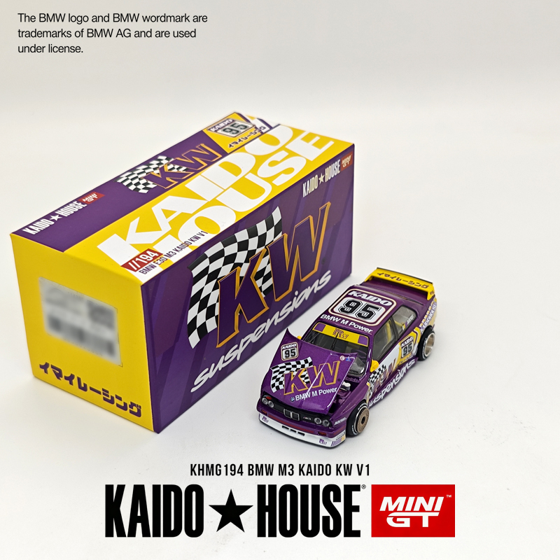 Die Cast Car 1 64 - Kaido House 1:64 KHMG194 E30 M3
