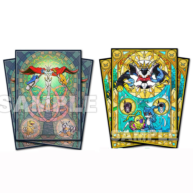 Card Penny Sleeve - 60 ชิ้น/ชุด ซองใส่การ์ด Digimon Adventure Omegamon