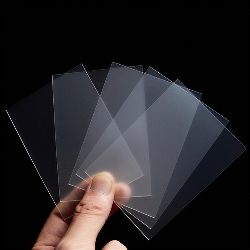 Card Penny Sleeve - แพ็ค 50 Clear Penny Card Sleeve