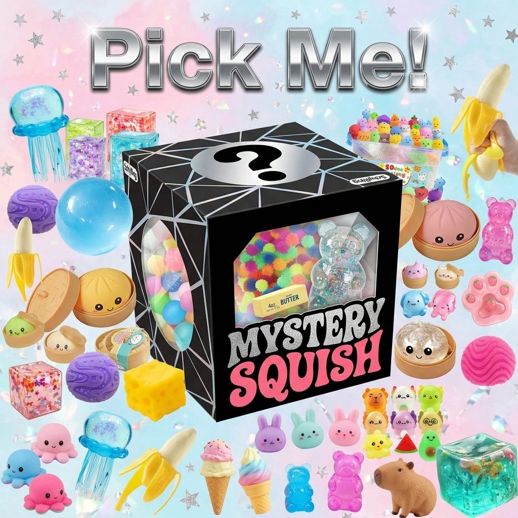 กล่องสุ่มของเล่นนุ่มนิ่มน่ารัก - Mystery Box Blind Bag บทวิจารณ์และราคา