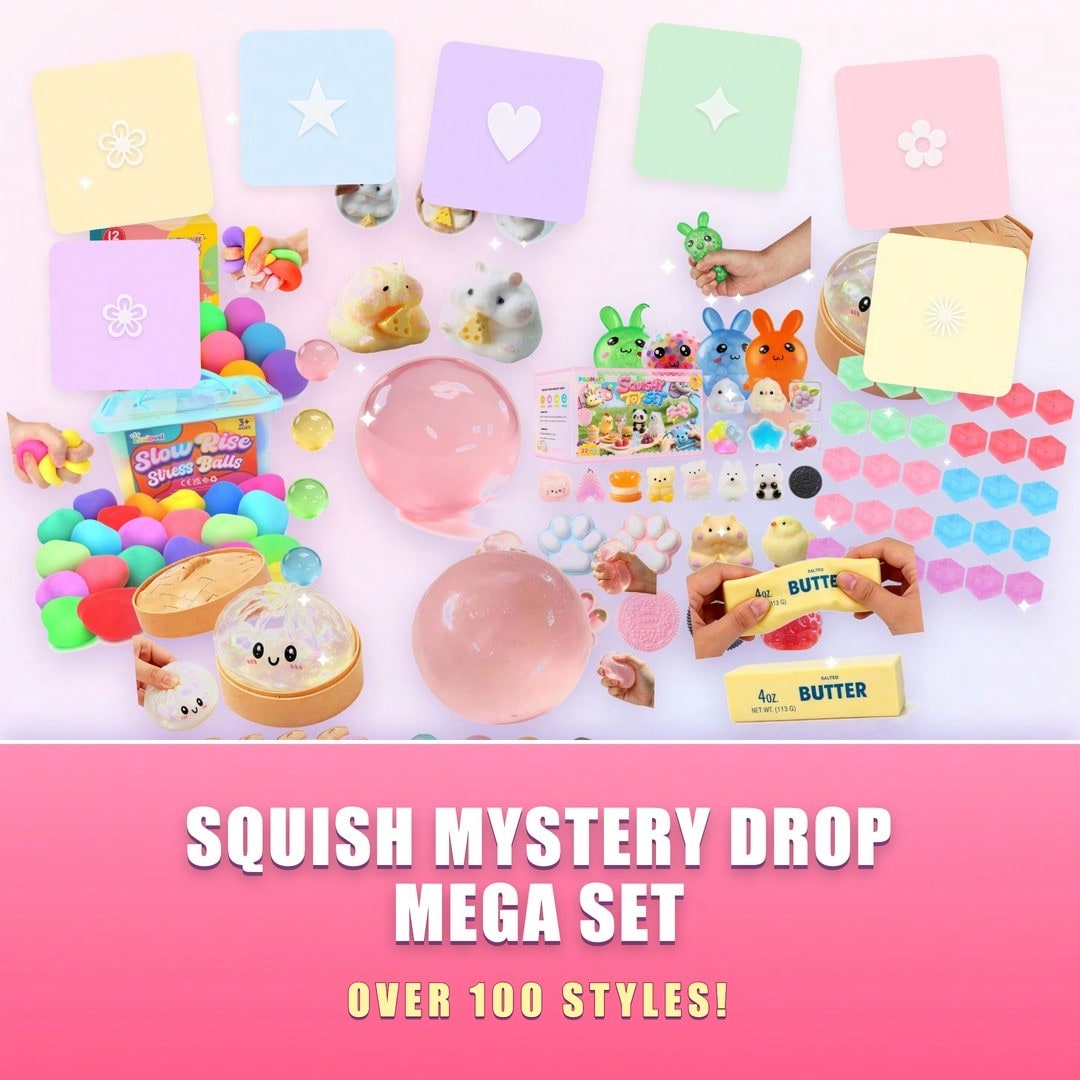 กล่องสุ่มของเล่นนุ่มนิ่มน่ารัก - Mystery Box Blind Bag บทวิจารณ์และราคา