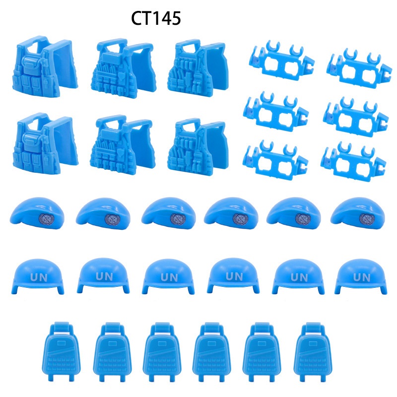 UN peacelkeeping FORC เสื้อเบเ - Lego Minifigure Holder บทวิจารณ์และราคา