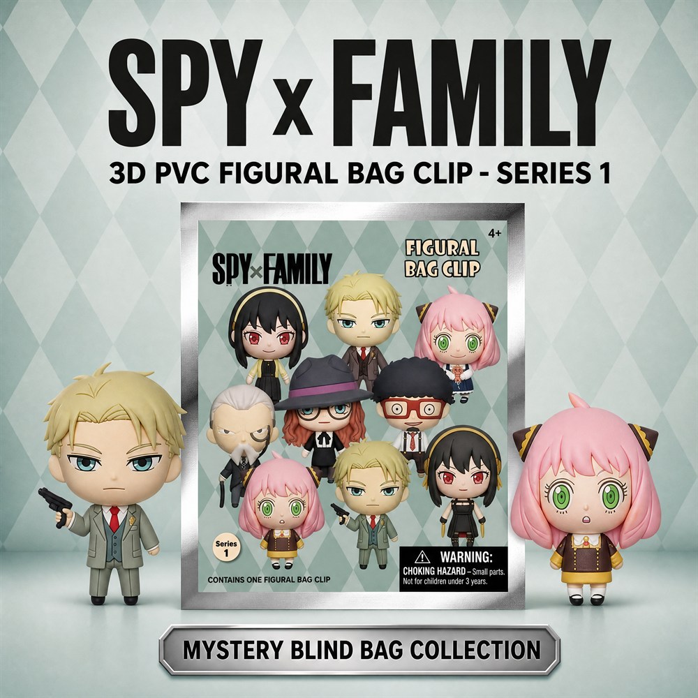สไปเอ็กซ์แฟมิลี่ พวงกุญแจคลิปก - Mystery Box Blind Bag บทวิจารณ์และราคา