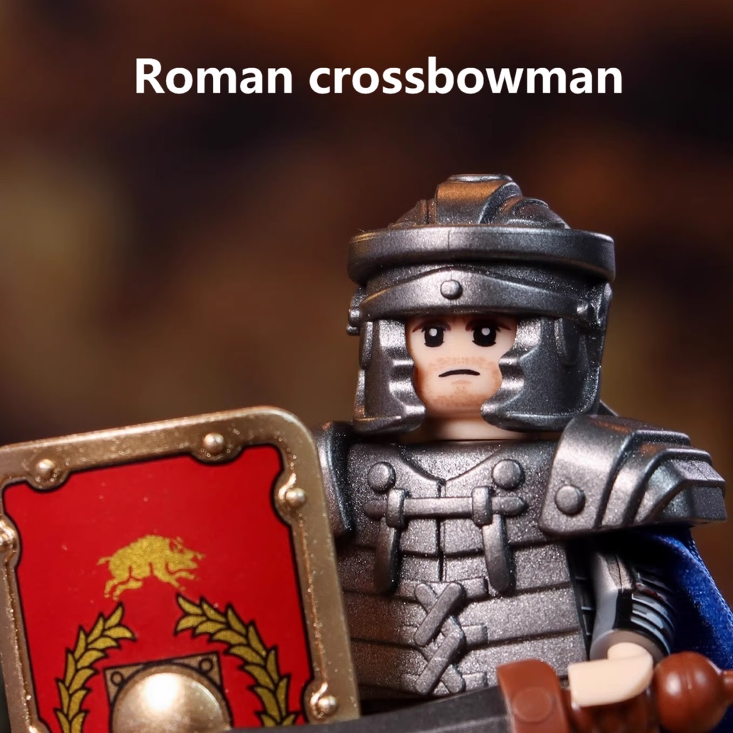 จักรวรรดิโรมัน Legion Reigns B - Lego Minifigure Holder บทวิจารณ์และราคา