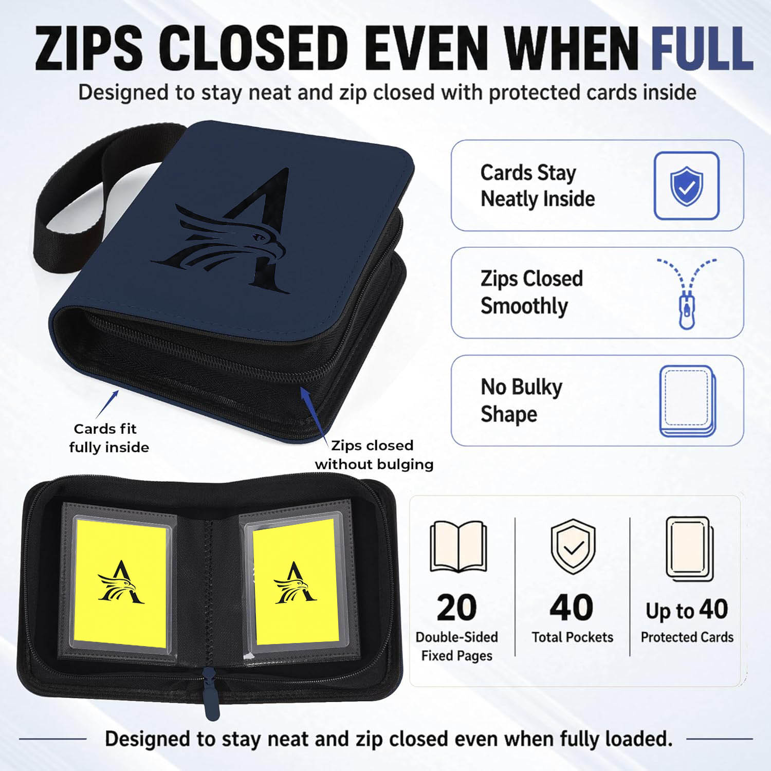 สมุดใส่การ์ดแบบ Top Loader Bin - Trading Card Binder บทวิจารณ์และราคา
