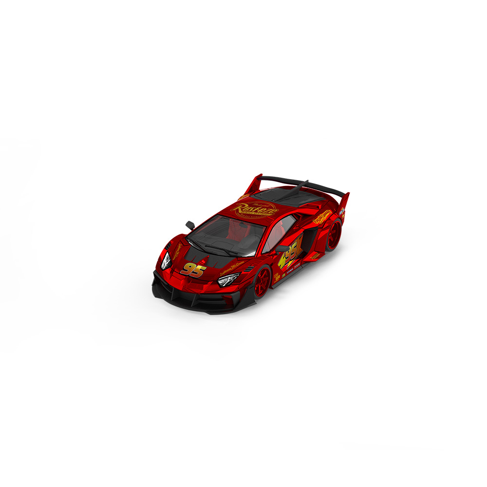 รถสุดเท่ 1:64 GT EVO สีแดงเมทั - Die Cast Car 1 64 บทวิจารณ์และราคา