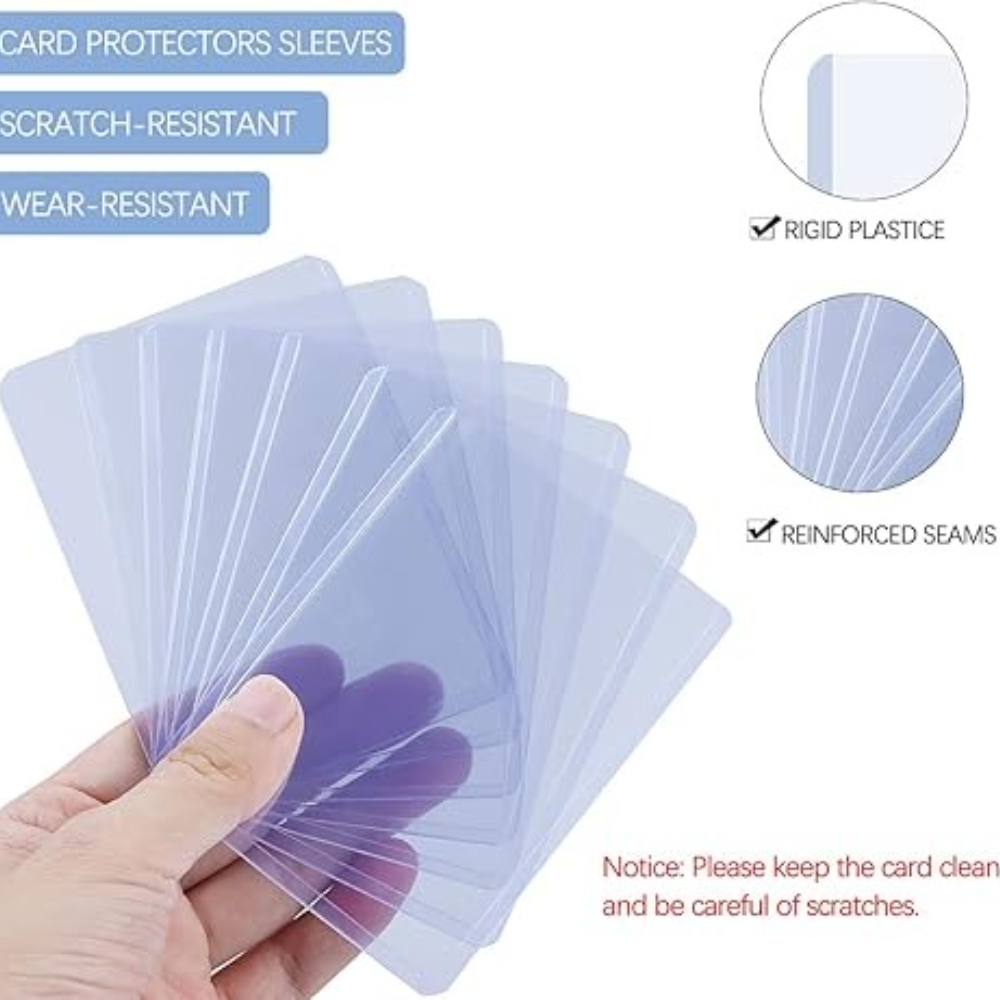1-200 ชิ้น 35PT โปร่งใสการ์ดแข - Card Penny Sleeve บทวิจารณ์และราคา