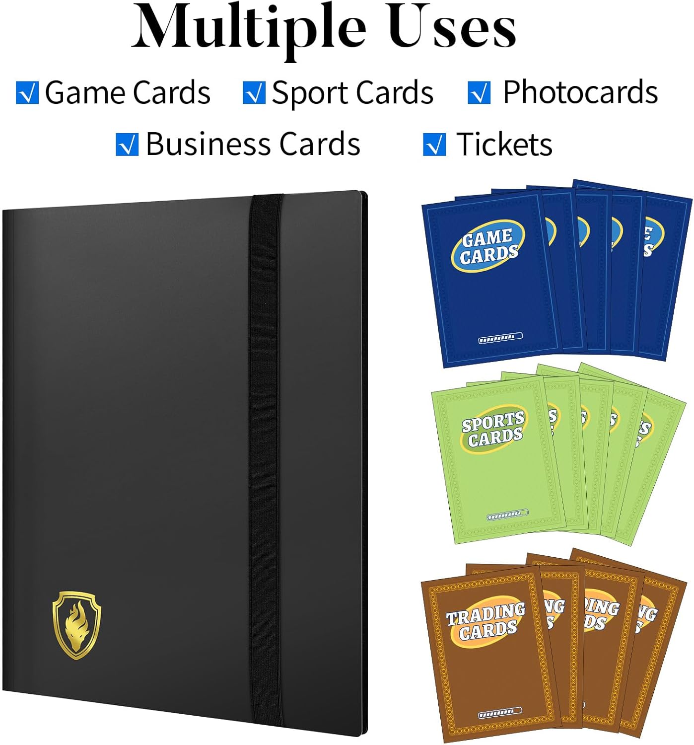 อัลบั้มเก็บการ์ด 360 ใบ แบบ 9  - Trading Card Binder บทวิจารณ์และราคา