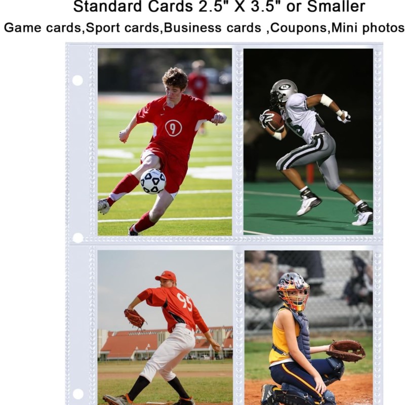 สมุดใส่การ์ดรูปภาพ 4 ช่อง สำหร - Trading Card Binder บทวิจารณ์และราคา